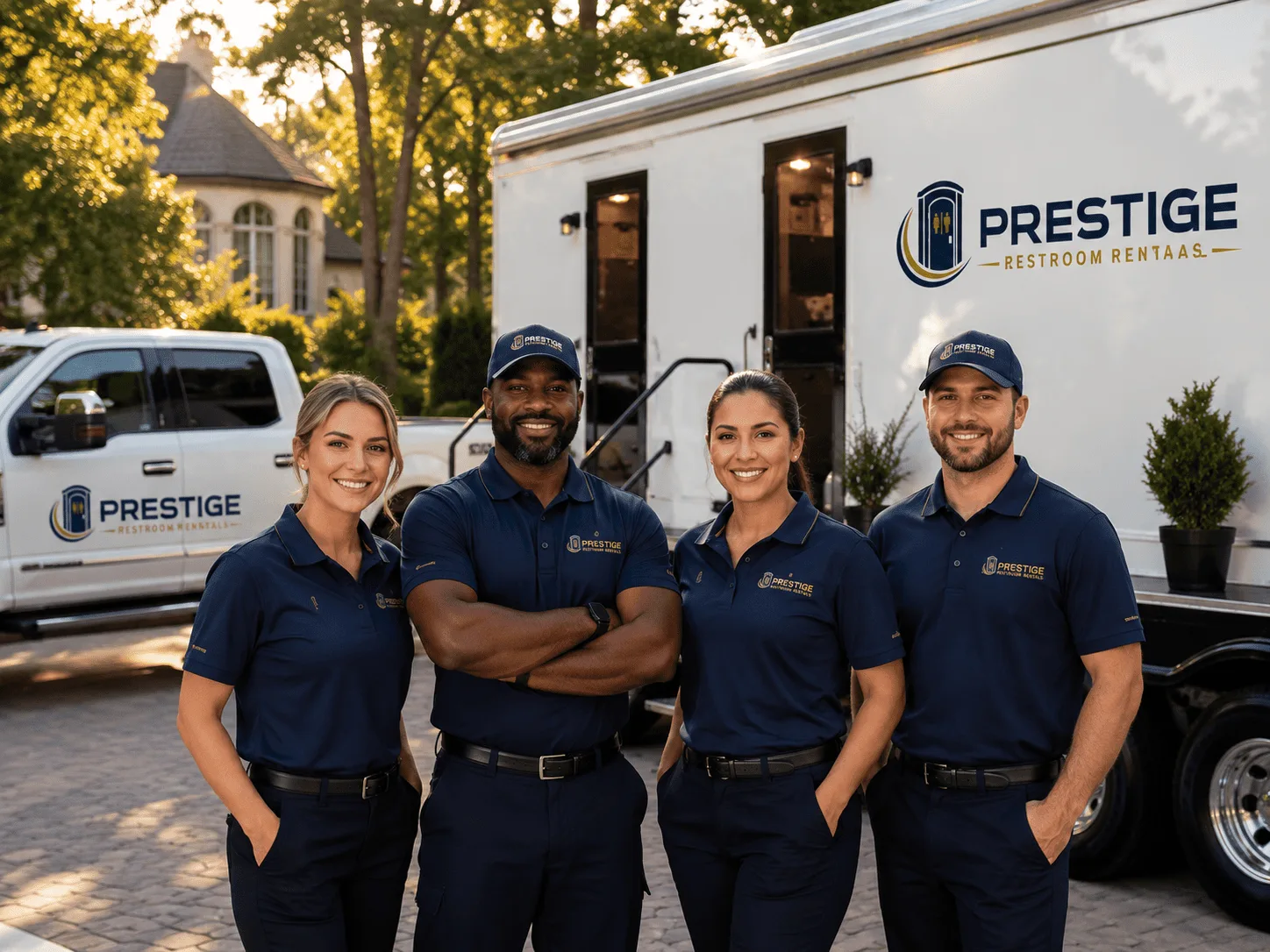 Trusted Luxury Portable Restrooms company in Force, PA